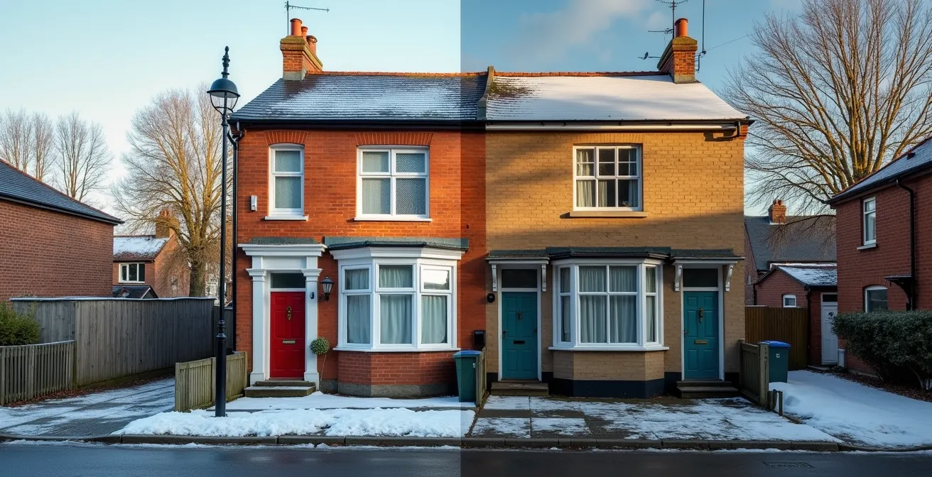 Visual timeline showing battery capacity retention over 10 years in UK winter conditions